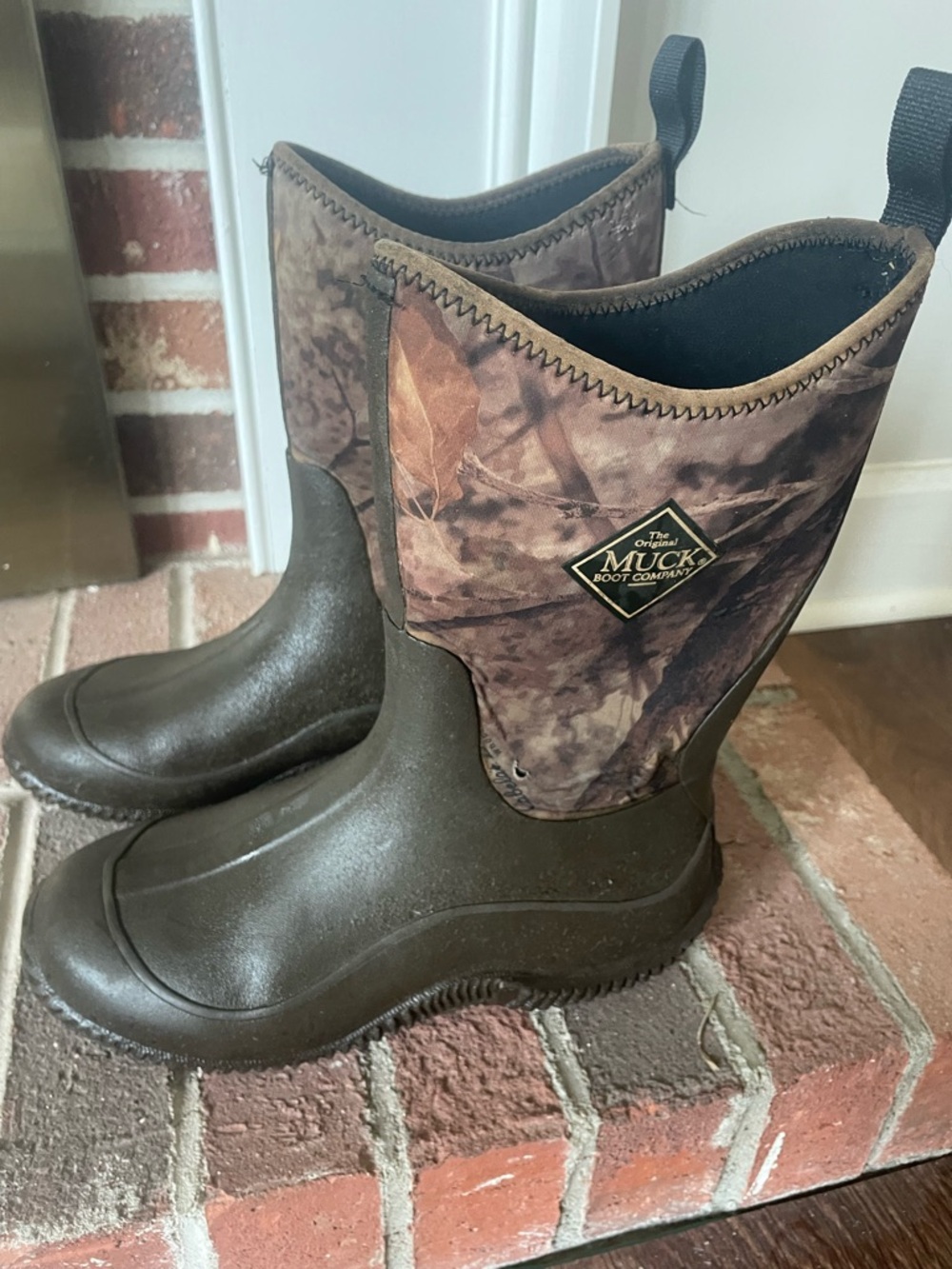 Muck Boot Kids' Brown Camo Waterproof Boots